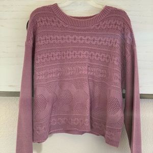 Soft long sleeve sweater